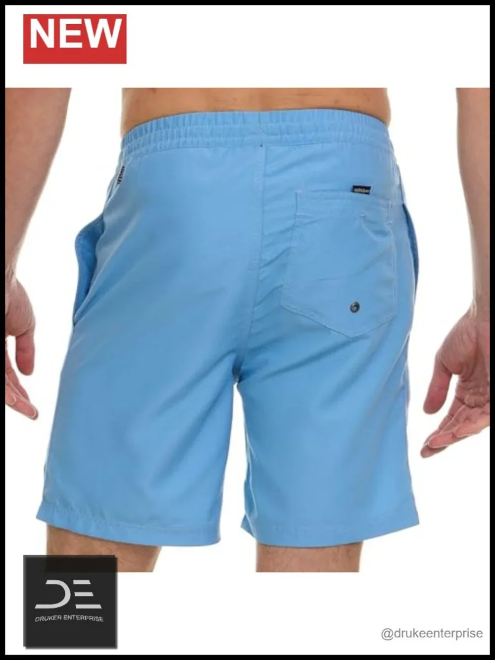 Men's Big & Tall Quick Dry Board Shorts Swim Trunks 10